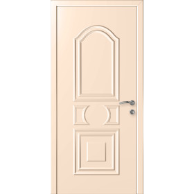 Дверь пластиковая ПВХ Kapelli Classic Нарцисс кремовый 9001