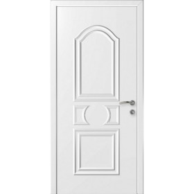 Дверь пластиковая ПВХ Kapelli Classic Нарцисс белый