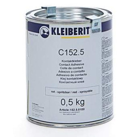 Клей Клейберит контактный 152.5, 0.5 кг, красный